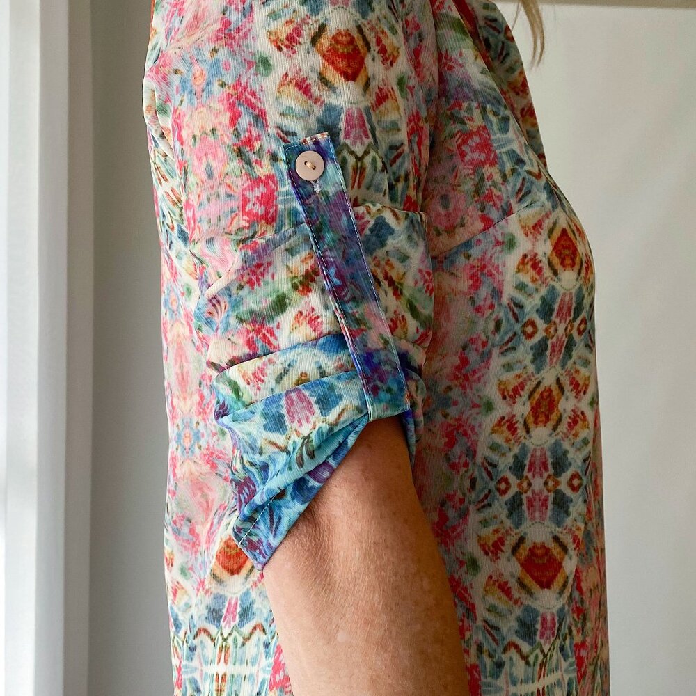 Charlie B multi colour tunic - Picture 6 of 11